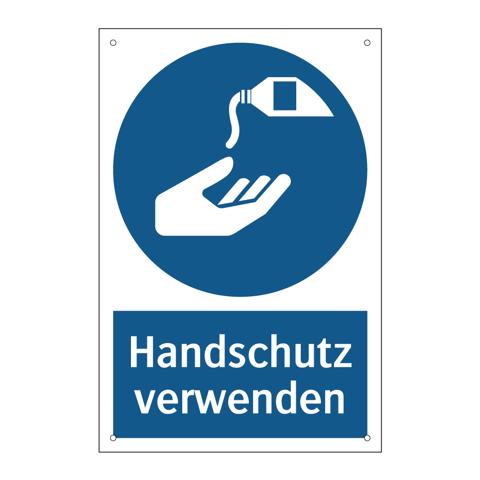 Handschutz verwenden