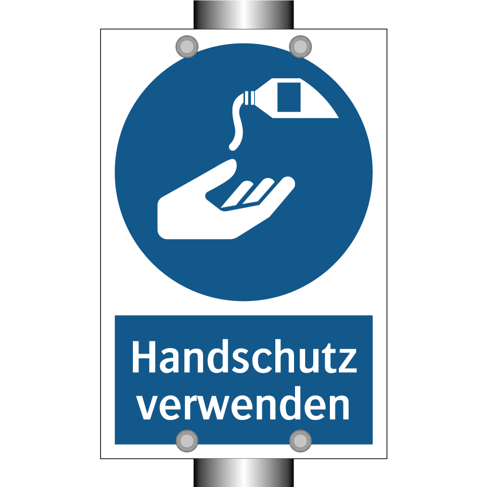 Handschutz verwenden