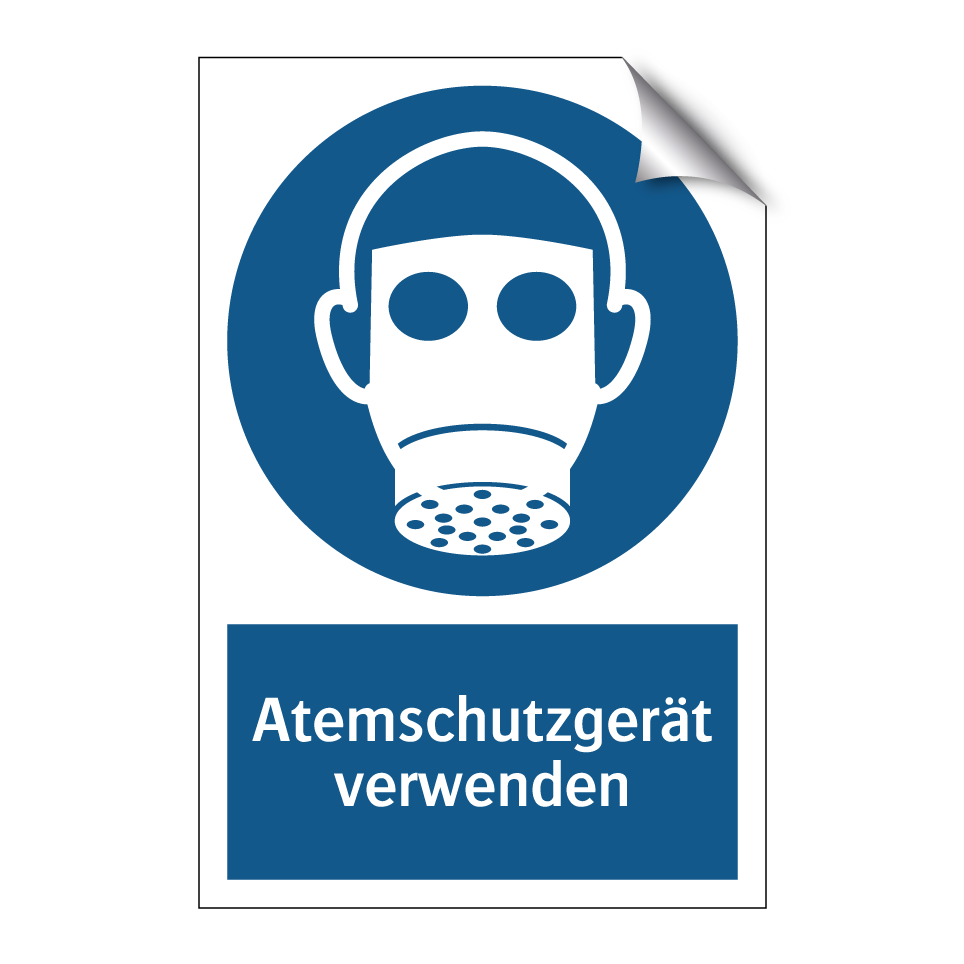 Atemschutzgerät verwenden