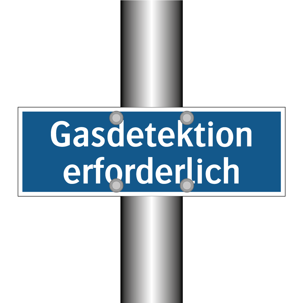 Gasdetektion erforderlich