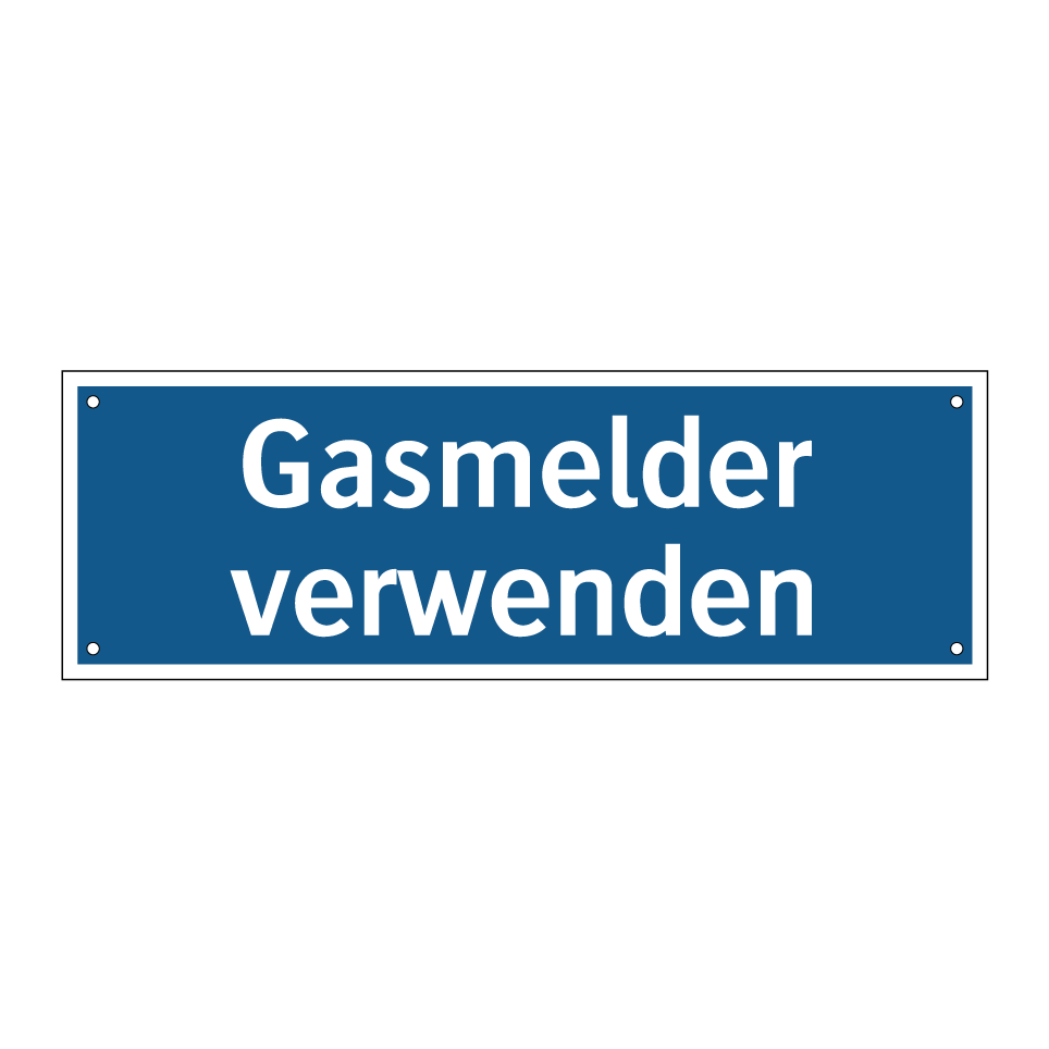 Gasmelder verwenden