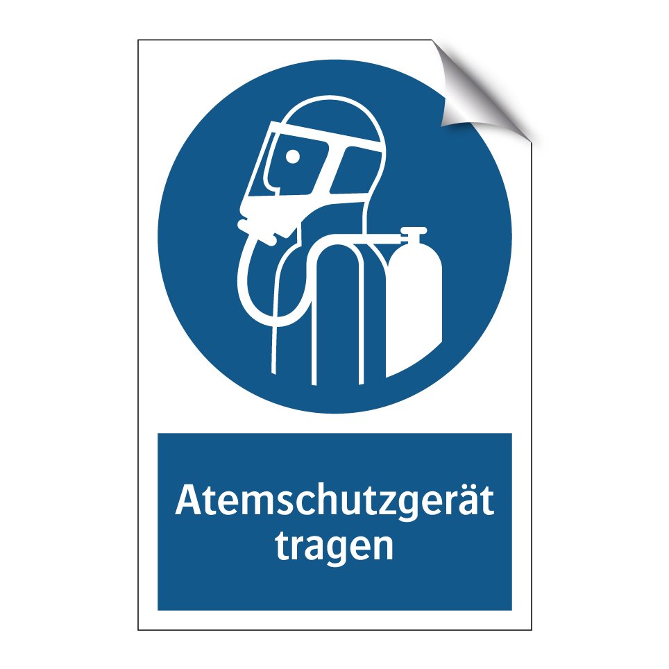 Atemschutzgerät tragen