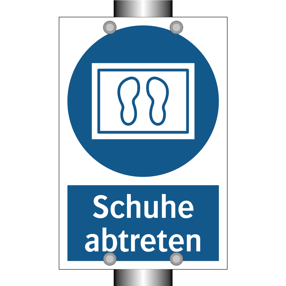 Schuhe abtreten