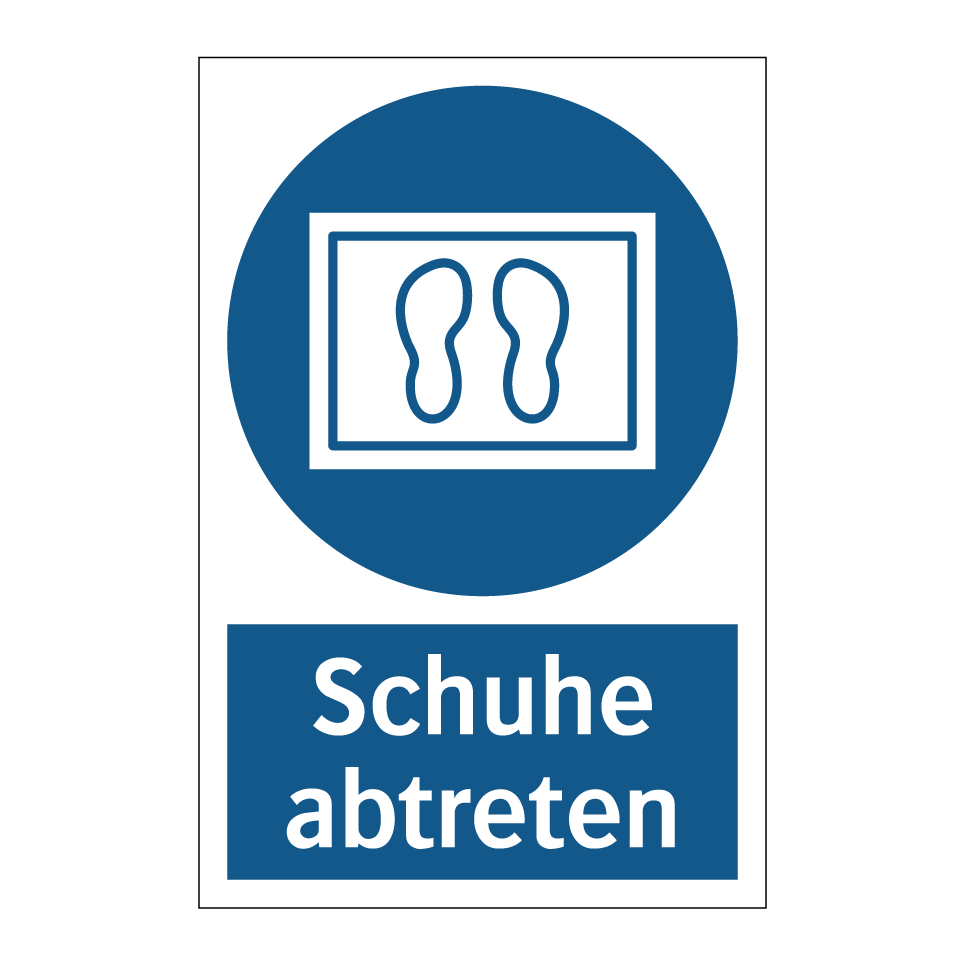 Schuhe abtreten