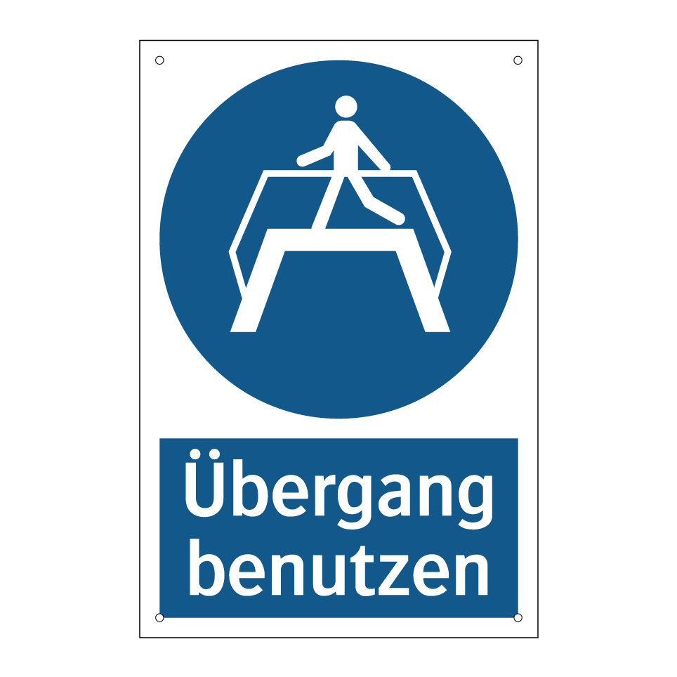 Übergang benutzen