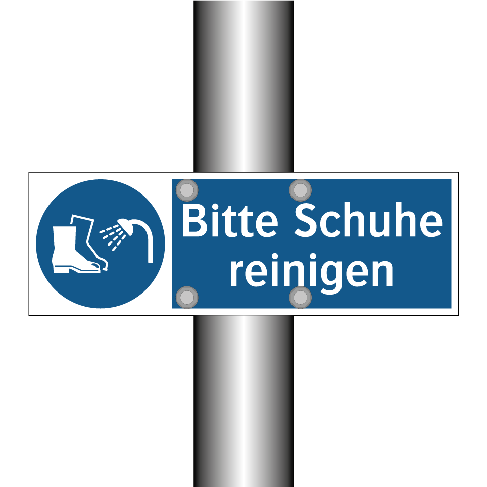 Bitte Schuhe reinigen