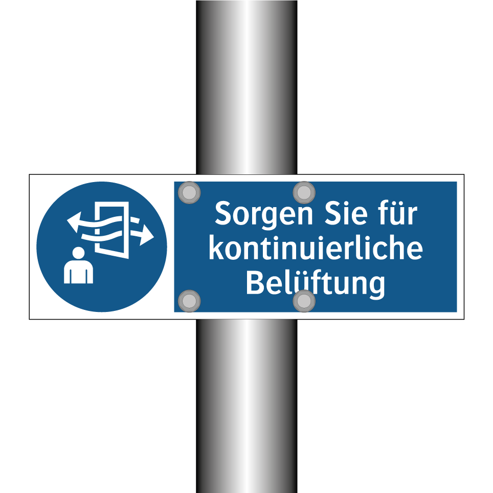 Sorgen Sie für kontinuierliche Belüftung