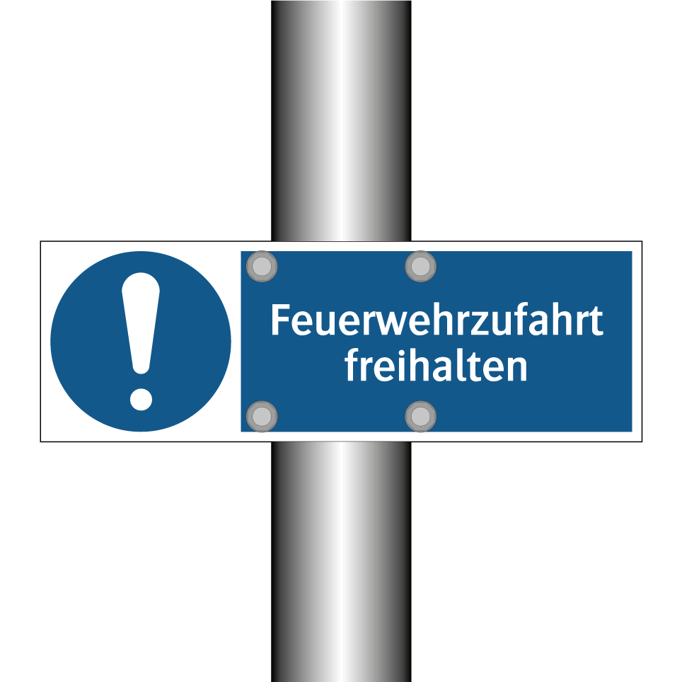 Feuerwehrzufahrt freihalten