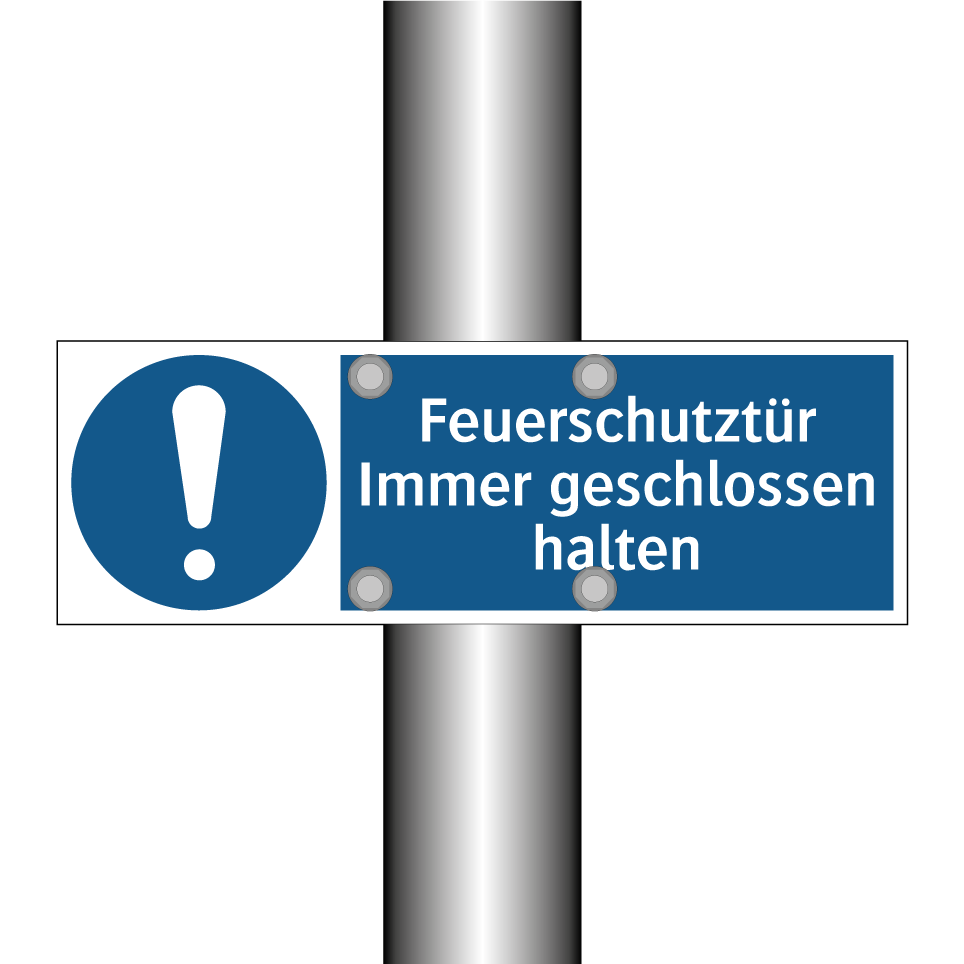 Feuerschutztür Immer geschlossen halten