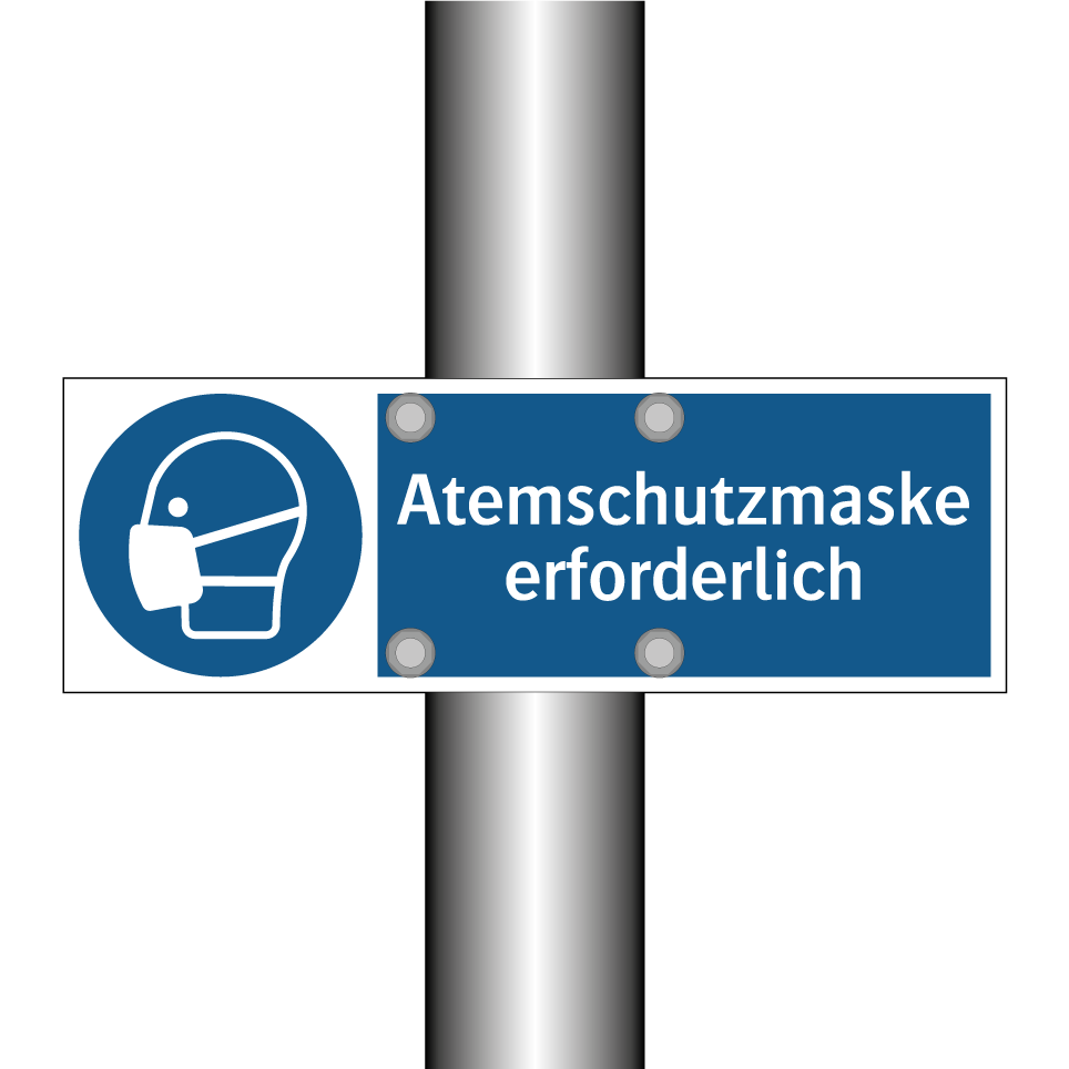 Atemschutzmaske erforderlich