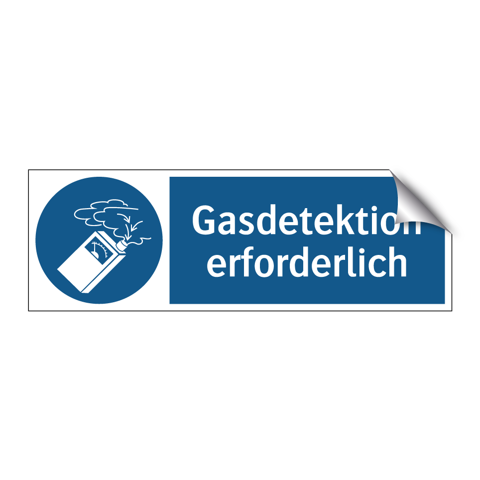 Gasdetektion erforderlich