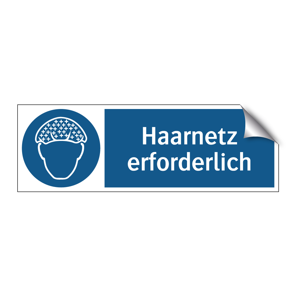 Haarnetz erforderlich