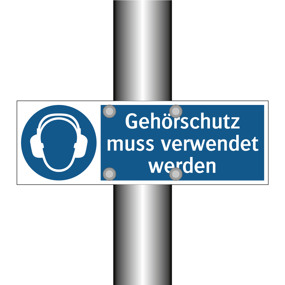 Gehörschutz muss verwendet werden