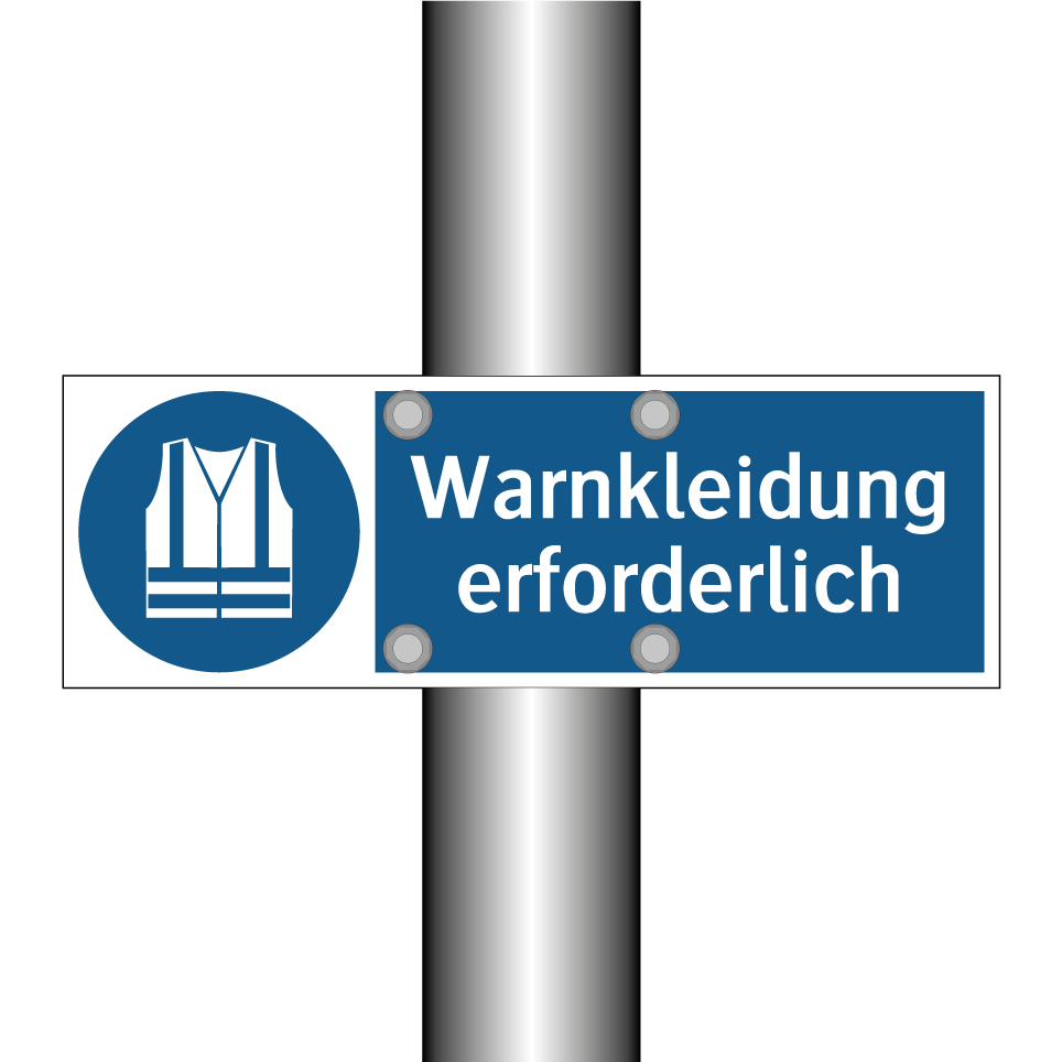 Warnkleidung erforderlich