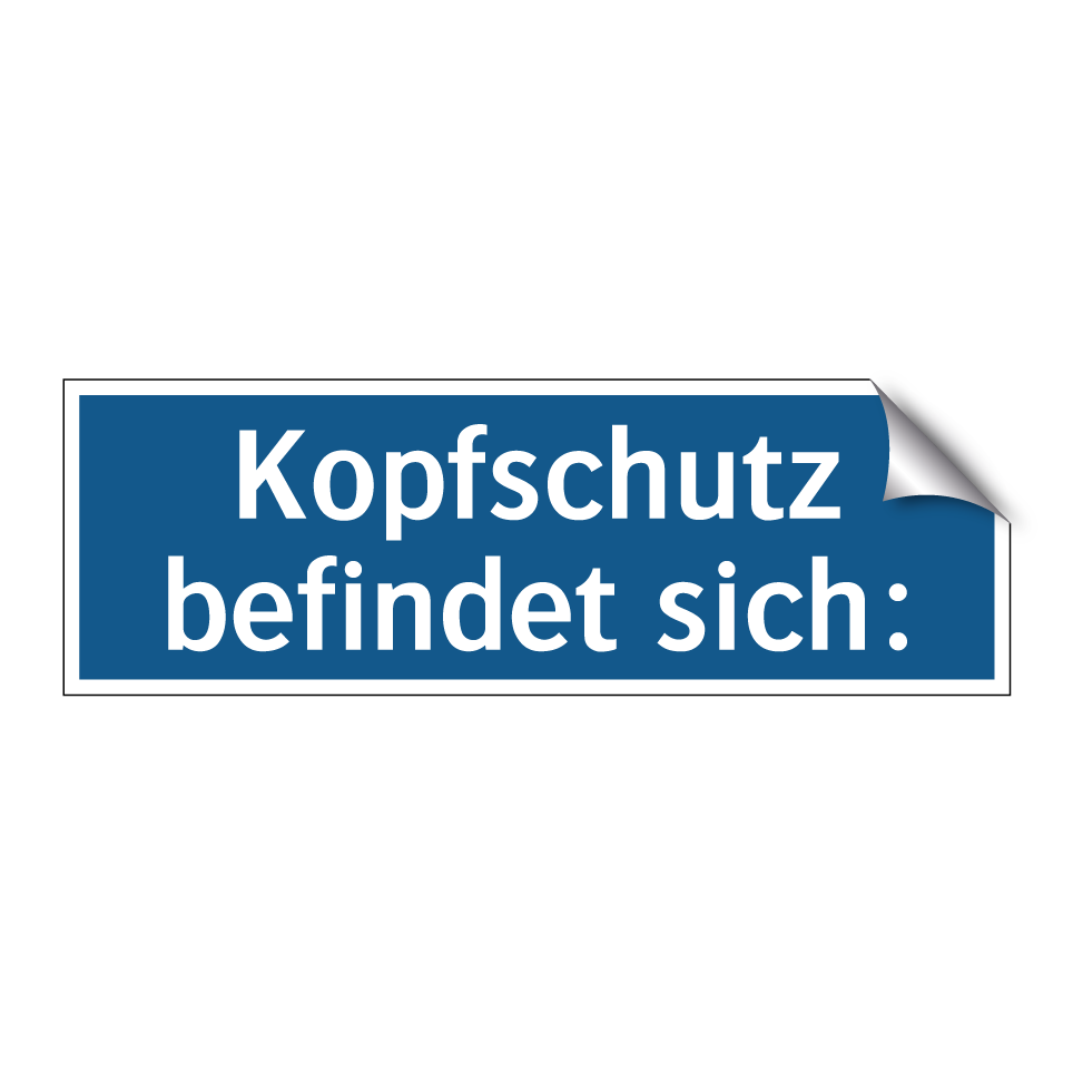 Kopfschutz befindet sich: