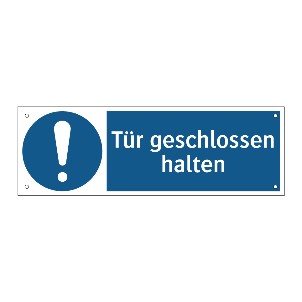 Tür geschlossen halten
