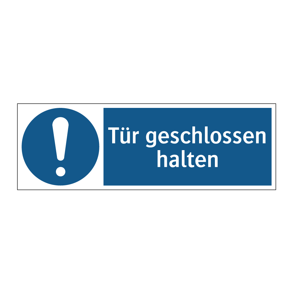 Tür geschlossen halten