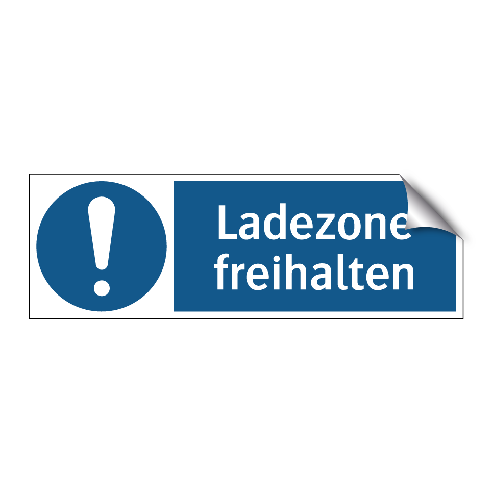 Ladezone freihalten