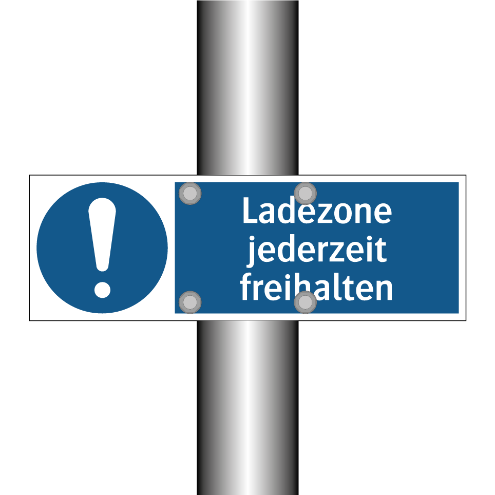 Ladezone jederzeit freihalten