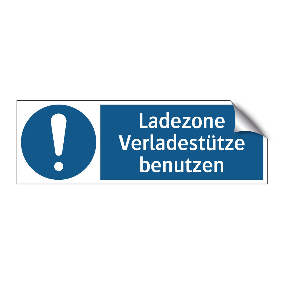 Ladezone Verladestütze benutzen