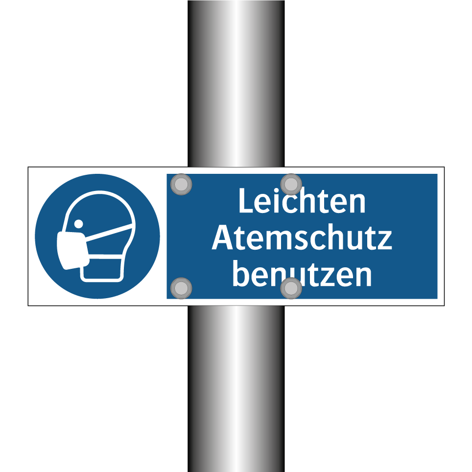 Leichten Atemschutz benutzen