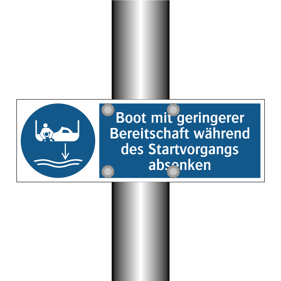 Boot mit geringerer Bereitschaft während des Startvorgangs absenken