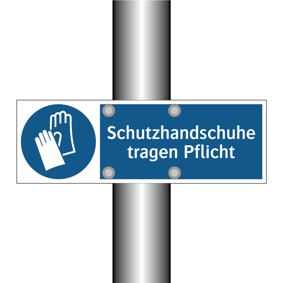 Schutzhandschuhe tragen Pflicht