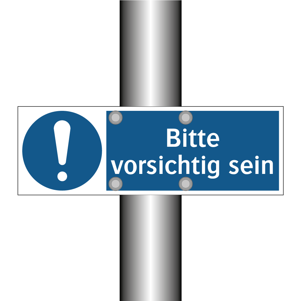 Bitte vorsichtig sein