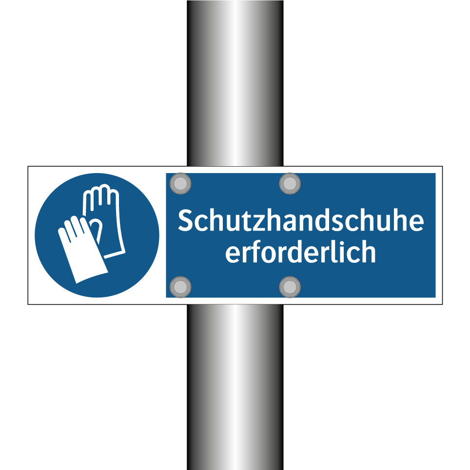 Schutzhandschuhe erforderlich