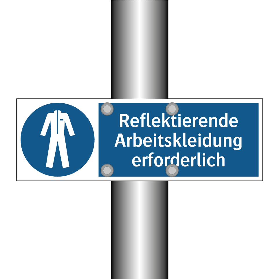 Reflektierende Arbeitskleidung erforderlich