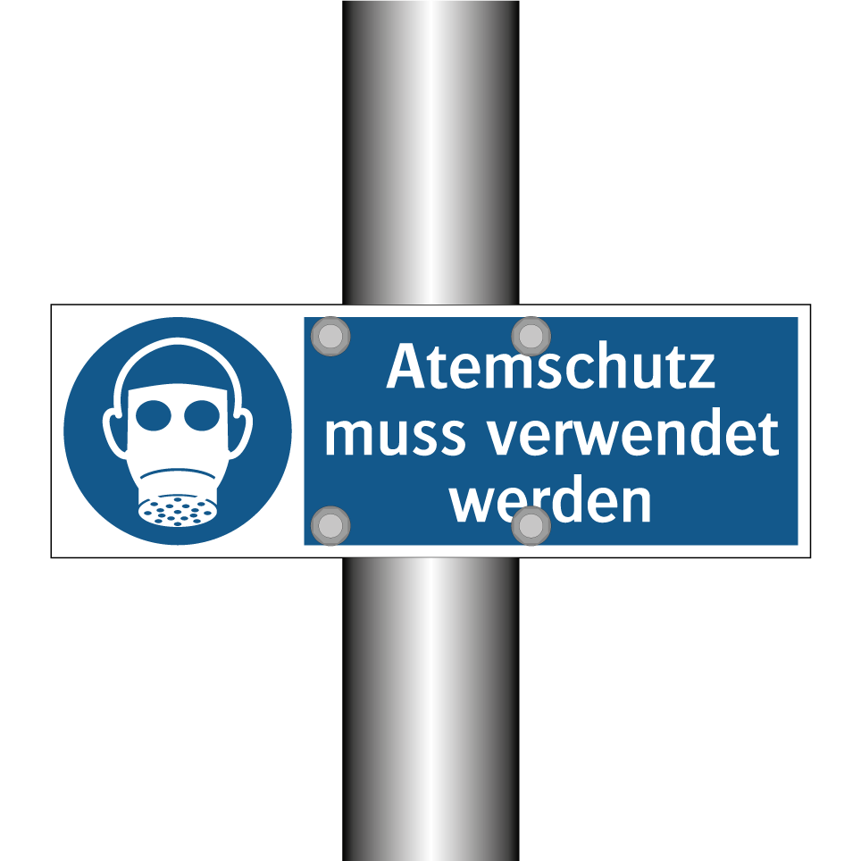 Atemschutz muss verwendet werden