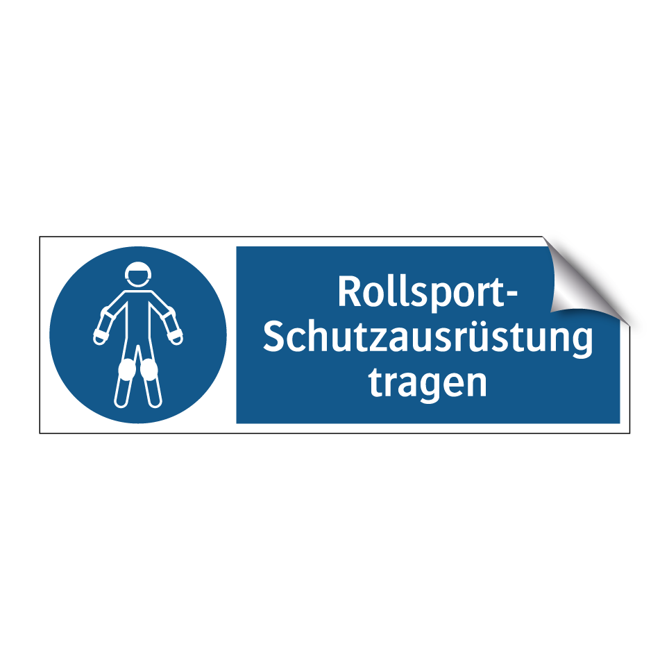 Rollsport- Schutzausrüstung tragen