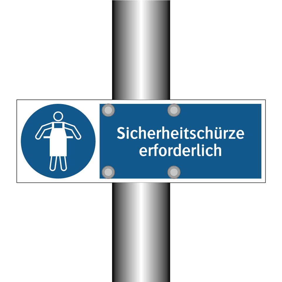Sicherheitschürze erforderlich