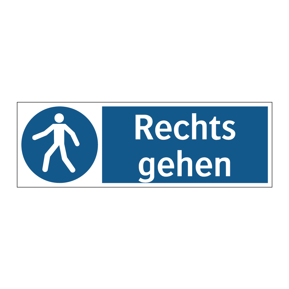 Rechts gehen