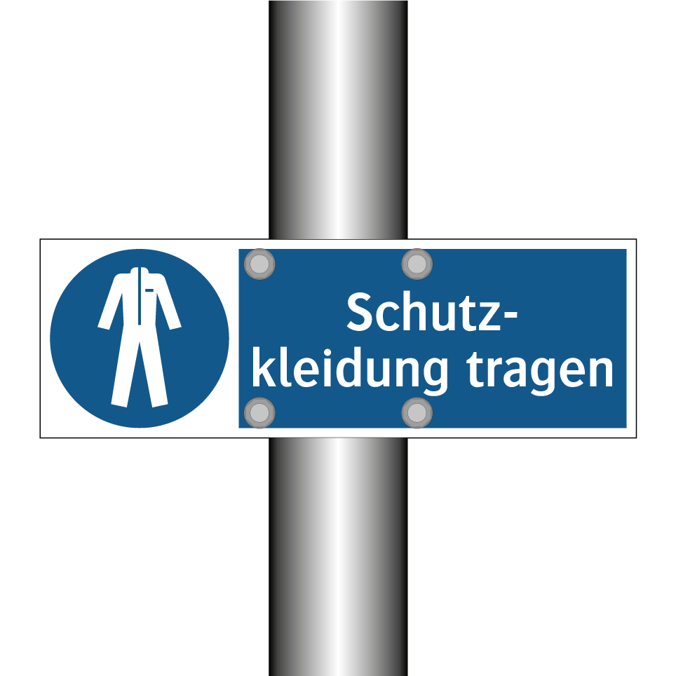 Schutz- kleidung tragen