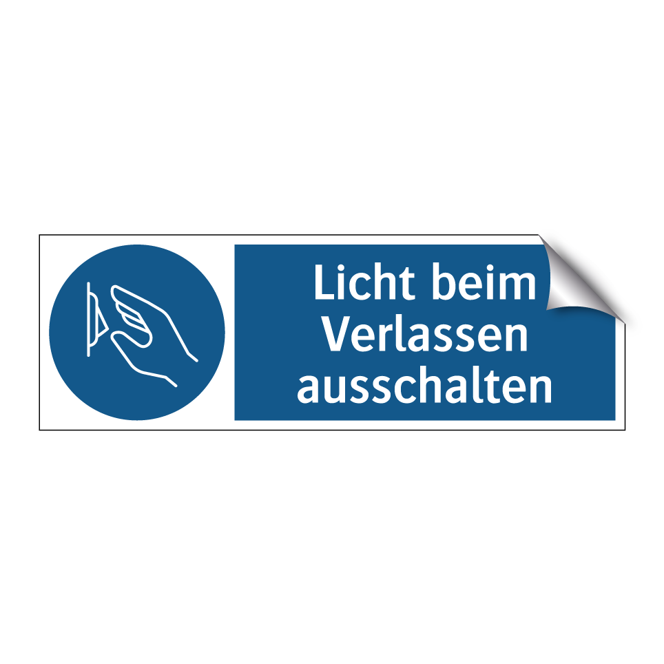 Licht beim Verlassen ausschalten