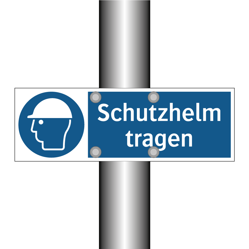 Schutzhelm tragen