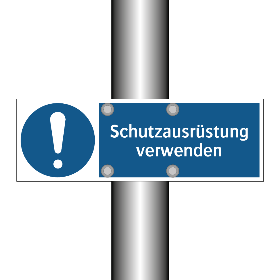 Schutzausrüstung verwenden