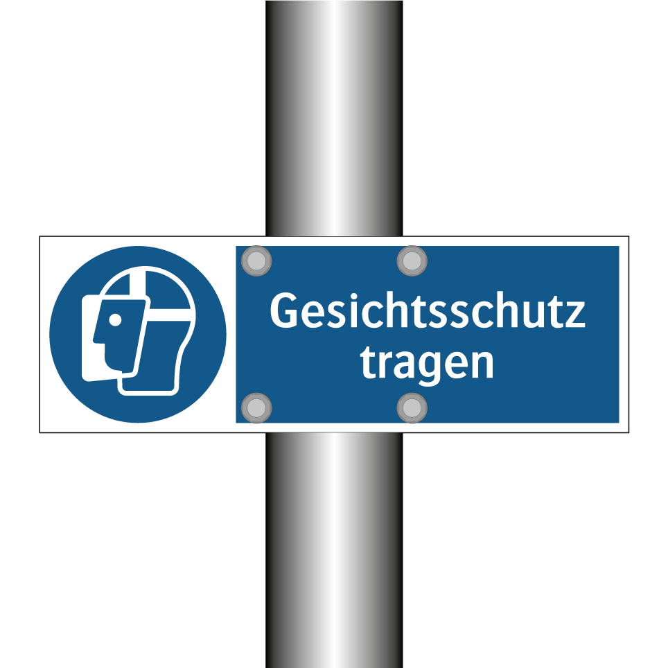 Gesichtsschutz tragen