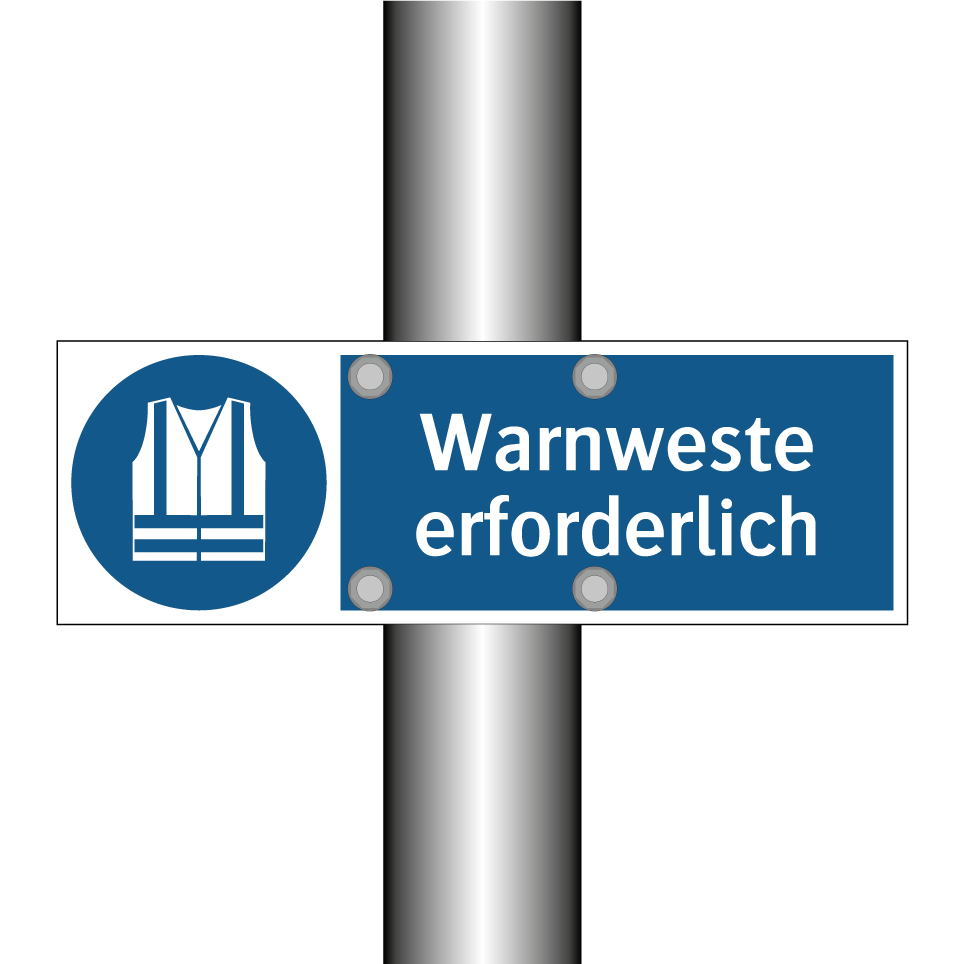 Warnweste erforderlich