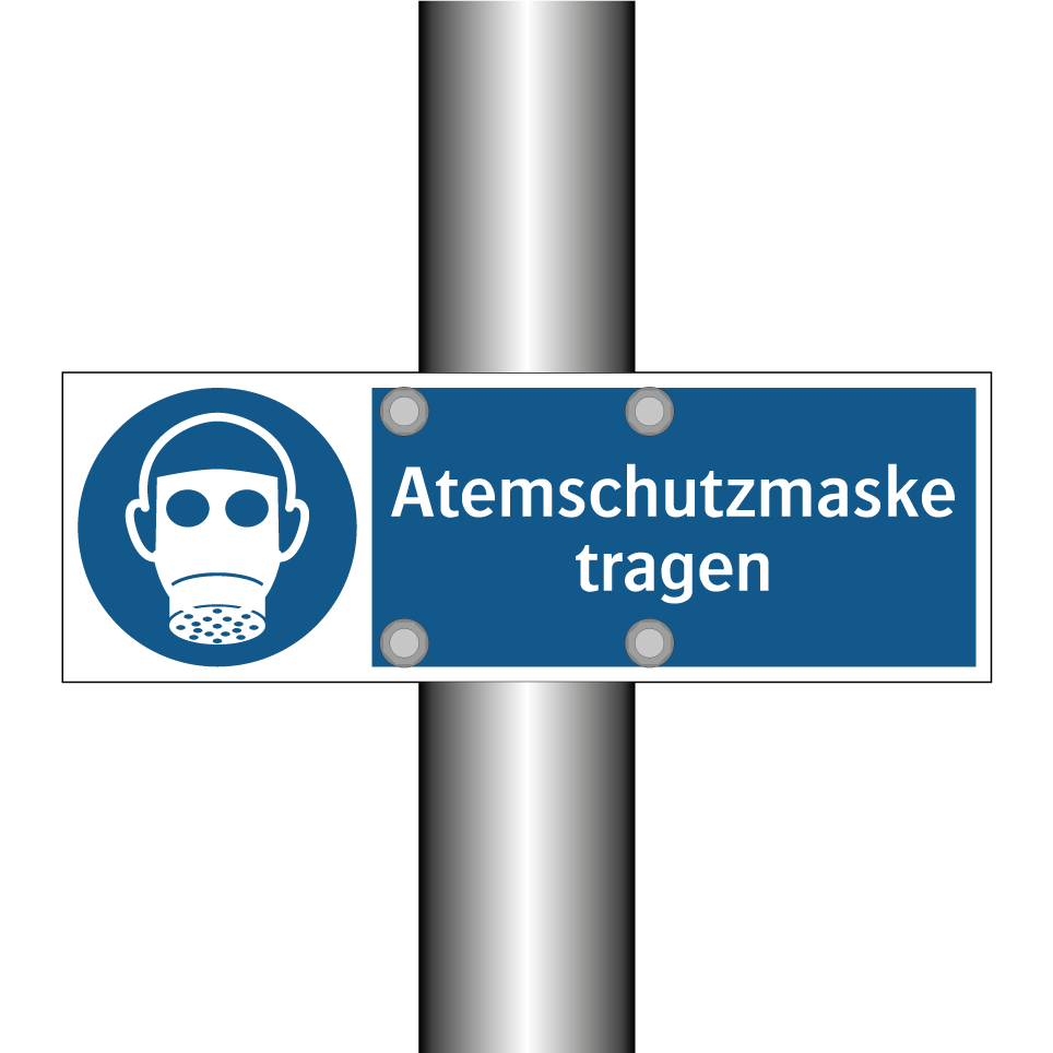 Atemschutzmaske tragen