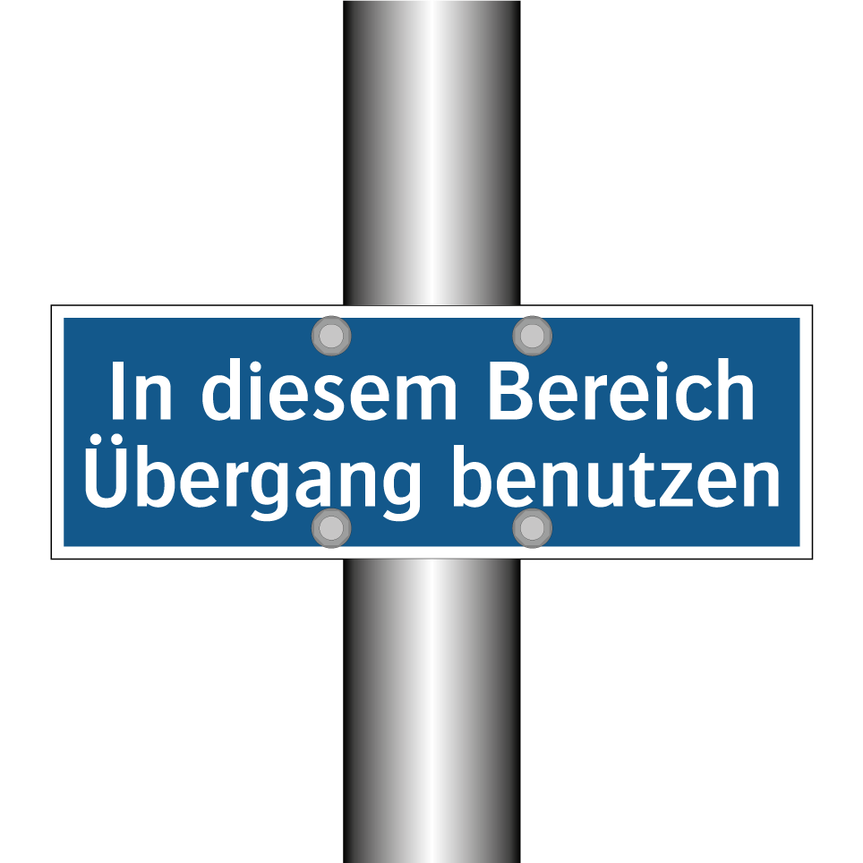In diesem Bereich Übergang benutzen