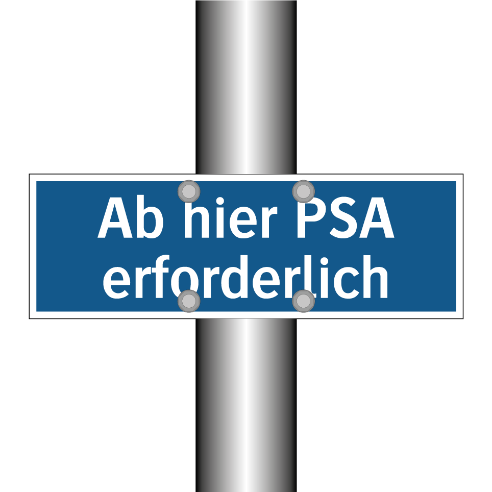 Ab hier PSA erforderlich