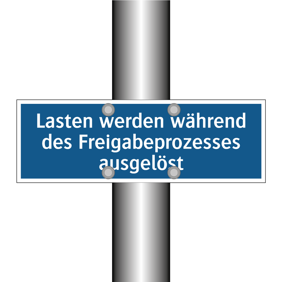 Lasten werden während des Freigabeprozesses ausgelöst