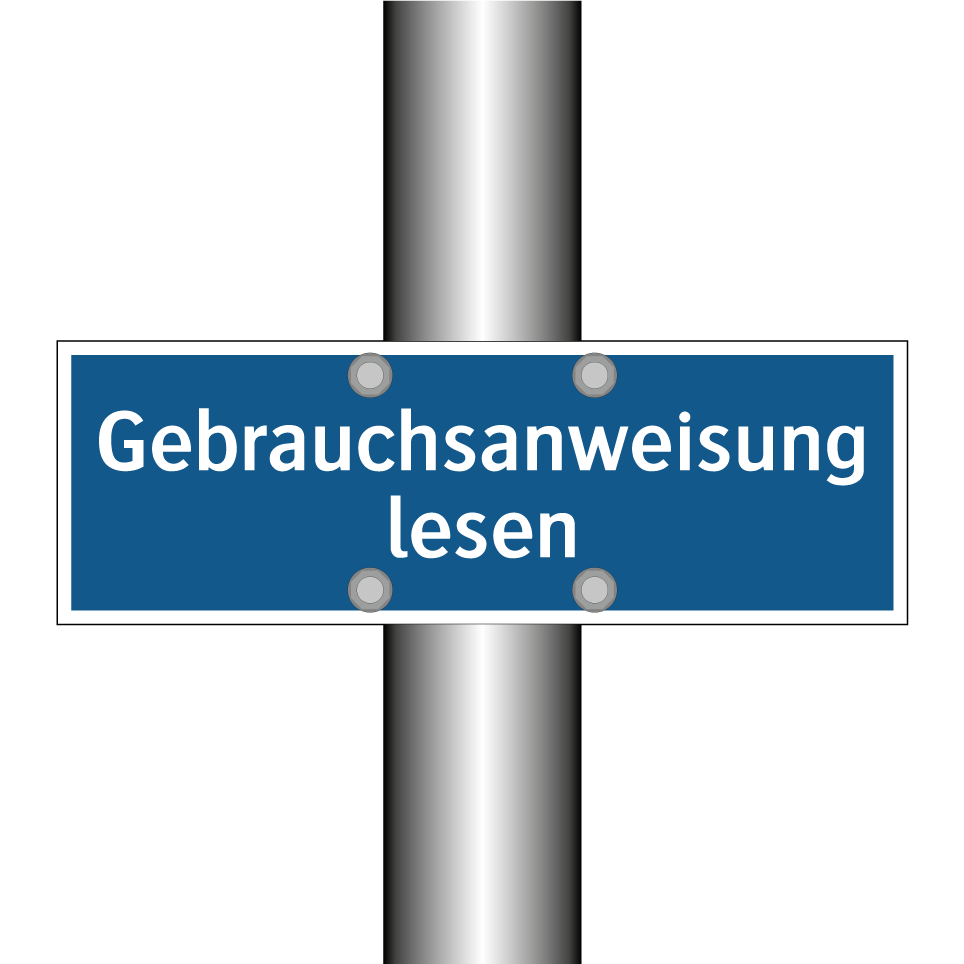 Gebrauchsanweisung lesen