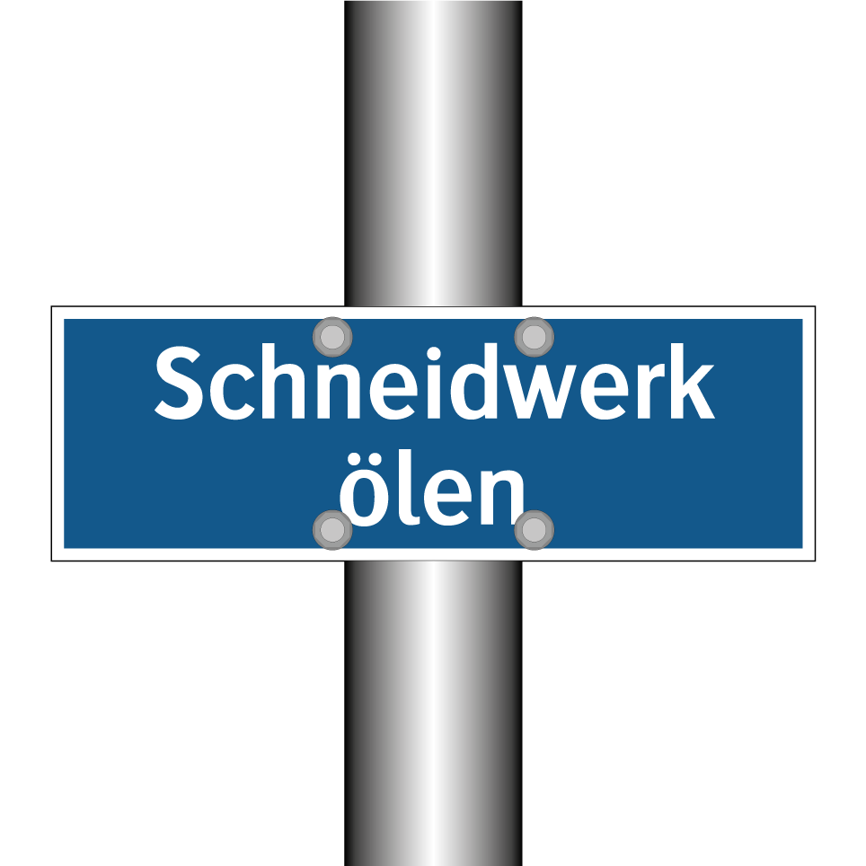 Schneidwerk ölen