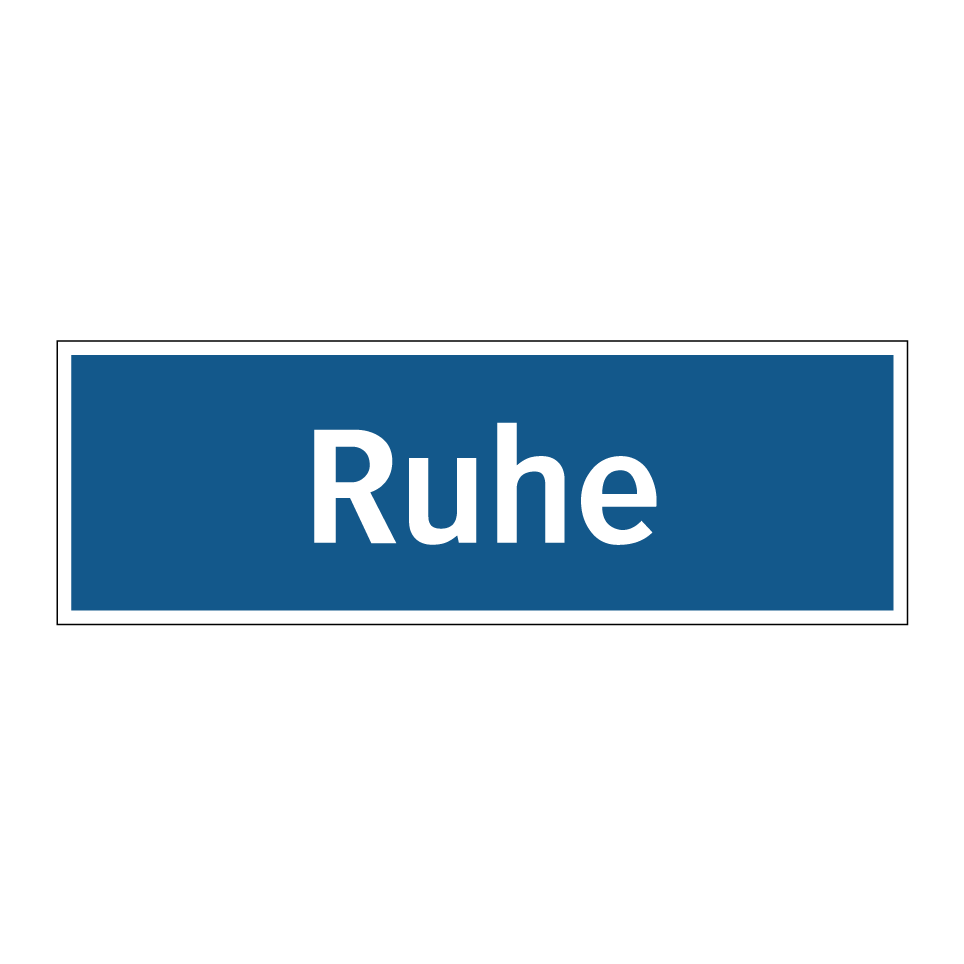 Ruhe