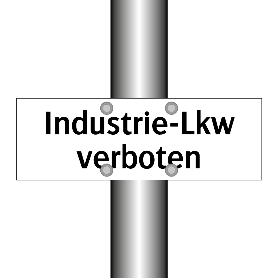 Industrie-Lkw verboten