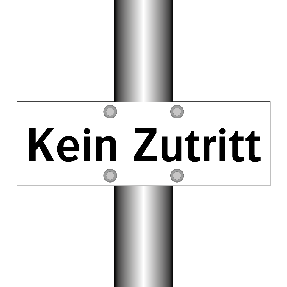 Kein Zutritt