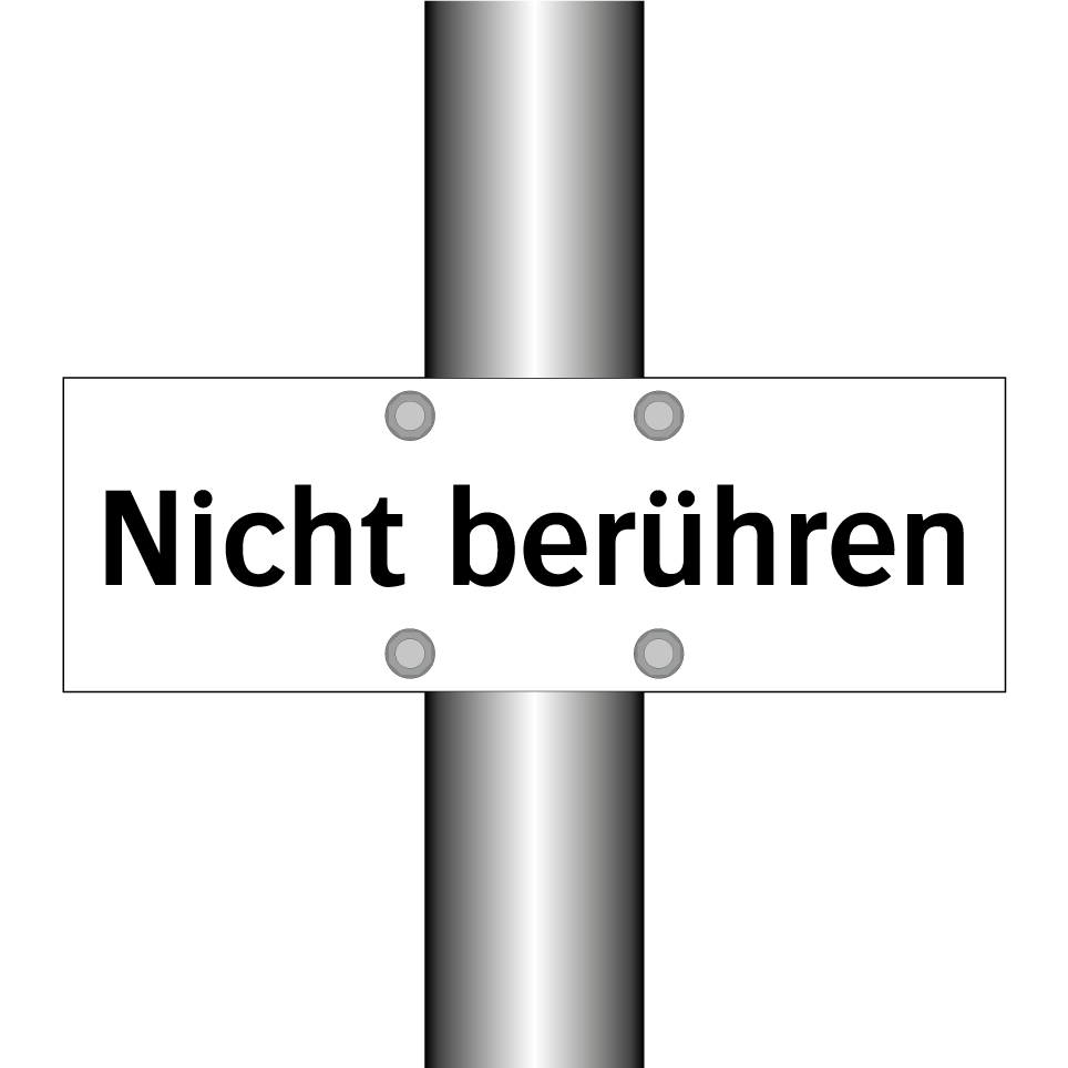 Nicht berühren